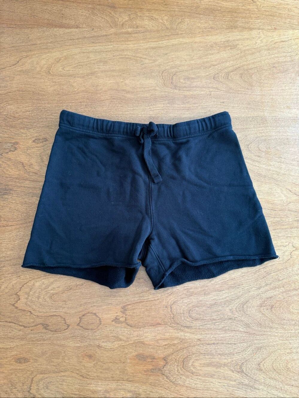 Frank & Eileen Women’s Triple Terry Favorite Sweat Shorts Navy Blue Medium